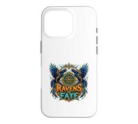 Ravens Of Fate Norse Myth Symbol Design Case for iPhone 16 Pro