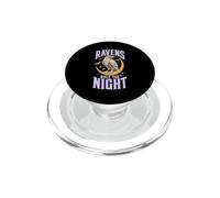 Ravens Rule The Night Bird Moon PopSockets PopGrip for MagSafe