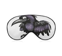 Ravens Sleep Mask Eye Masks for Sleep Sleeping Mask Sleep Masks for Women Men Sleep Mask Blackout Adjustable Sleep Mask Travel Eye Mask Side Sleeper Eye Mask