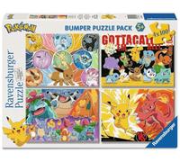 Ravensburger Pokemon 4x100 Pieces Puzzle Multicolor Kids