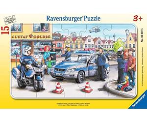 Ravensburger 06037, The Police - 15 Piece Puzzle In A Frame