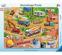 Ravensburger Puzzle 06058 0 "Work on the Construction Site" - 12 pcs - What Fits Here?