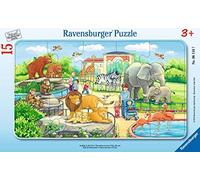 Ravensburger Puzzle 06116 Trip to the Zoo 7" Teal/Turquoise Green