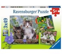 Ravensburger - Children's Jigsaw Puzzle - 3 49-piece Jigsaw Puzzles - Disney Friends - Girl or Boy from 5 years old Jigsaw Puzzle Made in Europe - 08043