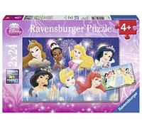 Ravensburger - 08872 - Classic Children's Puzzle - Disney Princesses - Princesses Meeting DP 2 x 24 Pieces