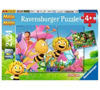 Ravensburger 09093 8 "Little Maya The Bee Puzzle (48-Piece) | 2 x 24 pieces The Maya the Bee puzzle, children's puzzle from 4 years, Ravensburger quality