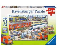 Ravensburger 09191 1 "Busy Train Station Puzzle (48-Piece)
