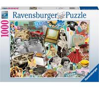 Ravensburger 1000 piece Jigsaw Puzzle - 17387 - The 50's - 1950s Nostalgia