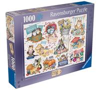 Ravensburger 1000 Piece Jigsaw Puzzle Crazy Cats Year Gift Adults Kids 12+