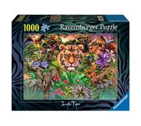 Ravensburger 1000 Piece Jigsaw Puzzle Jungle Tiger