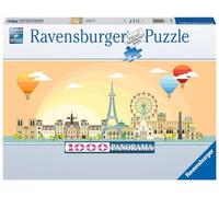 Ravensburger - 1000 Piece Puzzle Day in Paris Panorama Collection for Adults, Gift Idea for Her or Him, Board Game, 98 x 37 cm