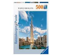 Ravensburger 1000 Pieces Burj Khalifa Dubai Puzzle, Realistic Style, 500 Pieces, 7 Years and Up