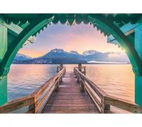 Ravensburger Footbridge At Lac D´annecy 1000p (12001762) Puzzle Clear Kids