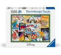 Ravensburger 1000pc Jigsaw Puzzle - Disney Vintage Movie Posters