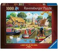 Ravensburger A Busy Day on the Canal 1000 Piece Jigsaw Puzzle for Adults and Kids Age 12 Years Up