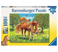 Ravensburger 10577 9 "Horses on The Field" Puzzle (100-Piece)