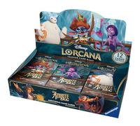 Disney Lorcana Azurite Sea Booster Box Case (24 Packs) Sealed