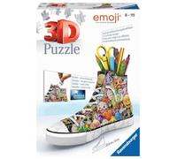 Ravensburger - 11218 - 3D Emoji Sneaker Puzzle, 108 Pieces