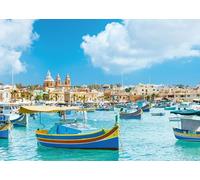 Ravensburger 12000028 - Mediterrean Malta - 1000 pieces jigsaw puzzle - Puzzle for adults and kids age 14 years up, jigsaw puzzles Malta