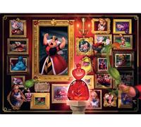 Ravensburger 12000038 - Villainous:Queen of Hearts - 1000 pieces jigsaw puzzle - Puzzle for adults and kids age 14 years up, disney jigsaw, disney gifts