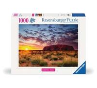 Ravensburger 12000048 - Ayers rock, Australia - 1000 pieces jigsaw puzzle - Puzzle for adults and kids age 14 years up, nature puzzle, landscape jigsaw