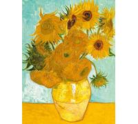 Ravensburger 12000078 - Van Gogh: Vase with Sunflowers - 1500 Piece Jigsaw Puzzle - Adult and Youth Jigsaw Puzzle from 14 Years, Art Jigsaw Puzzle, Painting Puzzle