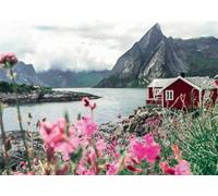Ravensburger 12000112 - Lofoten, Norway - 1000 pieces jigsaw puzzle - Puzzle for adults and kids age 14 years up, jigsaw puzzles Norway