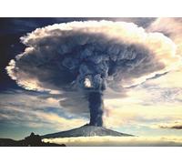 Ravensburger 12000176 - Mount Etna Volcano - 1000 pieces jigsaw puzzle - Puzzle for adults and kids age 14 years up, nature puzzle, landscape jigsaw