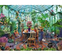 Ravensburger Morning in the Greenhouse 500 Piece Jigsaw Puzzle for Adults and Kids Age 10 Years Up