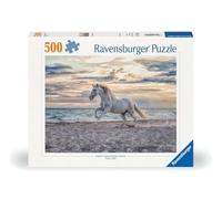 Ravensburger 12000222 - Evening Gallop - 500 pieces jigsaw puzzle - Puzzle for adults and kids age 12 years up, Horse jigsaw puzzle