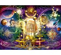 Ravensburger 12000236 - Golden Solar System - 500 pieces jigsaw puzzle - Puzzle for adults and kids age 12 years up, jigsaw for space fans