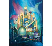 Ravensburger 12000265 - Disney Castles: Ariel - 1000 pieces jigsaw puzzle - Puzz