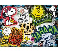 Ravensburger 12000389 - Peanuts Graffiti - 500 pieces jigsaw puzzle - Puzzle for adults and kids age 12 years up, Peanuts jigsaw