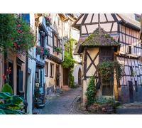 Ravensburger 12000468 - Eguisheim, Alsace - 1000 pieces jigsaw puzzle - Puzzle for adults and kids age 14 years up,