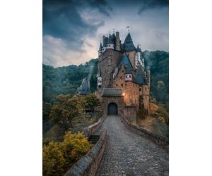 Ravensburger 12000626 - Castle Eltz - 1000 pieces jigsaw puzzle - Puzzle for adults and kids age 14 years up,
