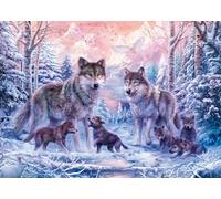 Ravensburger 12000647 - Artic Wolves - 1000 pieces jigsaw puzzle - Puzzle for adults and kids age 14 years up, animal puzzle