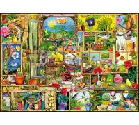 Ravensburger 12000659 - The Gardener's Cupboard - 1000 pieces jigsaw puzzle - Puzzle for adults and kids age 14 years up,