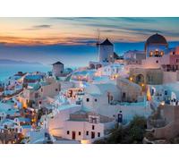 Ravensburger 12000663 - Santorini - 1000 pieces jigsaw puzzle - Puzzle for adults and kids age 14 years up, jigsaw puzzle Greece