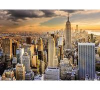Ravensburger 12000668 - Grand New York - 1000 pieces jigsaw puzzle - Puzzle for adults and kids age 14 years up, jigsaw puzzle New York