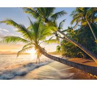 Ravensburger 12000693 - Beach Hideaway - 1500 pieces jigsaw puzzle - Puzzle for adults and kids age 14 years up, jigsaw puzzles beach