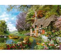 Ravensburger 12000700 - Country Cottage - 1500 piece Jigsaw Puzzle - puzzle for adults and kids age 14 years up