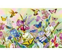 Ravensburger 12000767 - Flowery meadow - 200 pieces jigsaw puzzle - Puzzle for adults and kids age 8 years up, mindfulness jigsaw puzzles