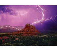 Ravensburger Jigsaw Puzzle Pink Thunder (12000779) - 500 pieces, nature landscape, ages 12+