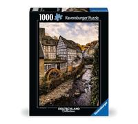 Ravensburger 12000792 - Monschau in the Eifel - 1000 pieces jigsaw puzzle - Puzzle for adults and kids age 14 years up,