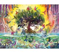 Ravensburger 12000798 - Sea Unicorn - 1500 pieces jigsaw puzzle - Puzzle for adults and kids age 14 years up, fantasy jigsaw