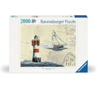 Ravensburger 12000804 - Romantic Lighthouse - 2000 pieces jigsaw puzzle - Puzzle for adults and kids age 14 years up,