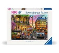 Ravensburger 12000885 - Paris at Dawn - 1000 pieces jigsaw puzzle - Puzzle for adults and kids age 14 years up, Paris jigsaw