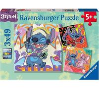 Ravensburger Disney Stitch 3x 49 Pieces Jigsaw Puzzles for Kids Age 5 Years Up