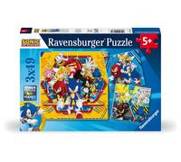Ravensburger 12001133 Sonic The Hedgehog Toys-3x 49 Piece Jigsaw Puz (US IMPORT)