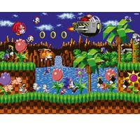 Ravensburger 12001135 - Sonic - 500 pieces jigsaw puzzle - Puzzle for adults and kids age 12 years up, Sonic puzzle, gifts for Sonic fans